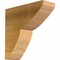 Ekena Millwork Crestline Rough Sawn Rafter Tail, Western Red Cedar, 4"W x 12"H x 12"L RFT04X12X12CRE00RWR - alternate 1